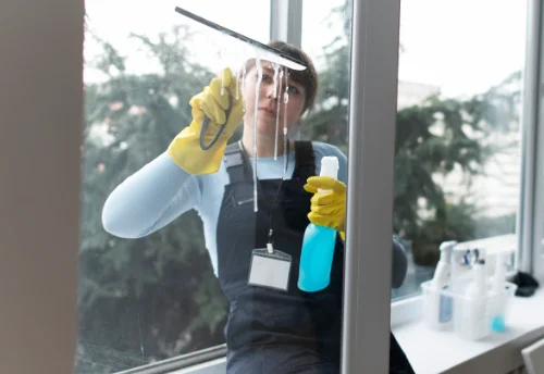 Nettoyage de vitres intérieures et extérieures à Quibou